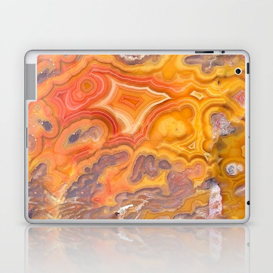 Mexican crazy lace agate pattern Laptop & iPad Skin