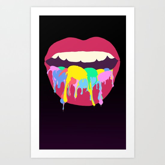 Sweet Tooth Art Print