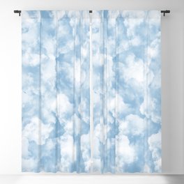 Clouds Pattern Blackout Curtain
