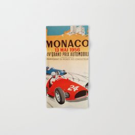 Monaco Grand Prix Poster Hand & Bath Towel