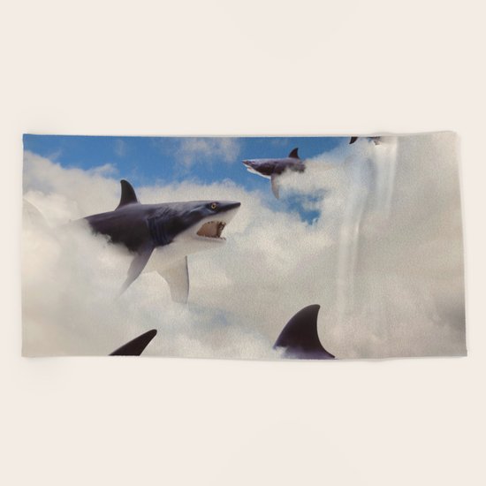 Sharks Beach Towel