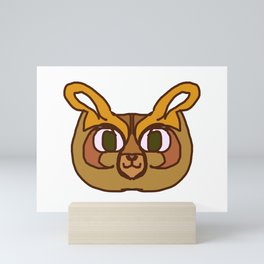 Bunny Cat Hybrid Mini Art Print