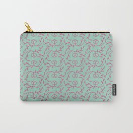 Floral Vine Carry-All Pouch