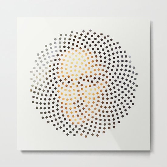 Optical Illusions - famous works of art 1 Metal Print