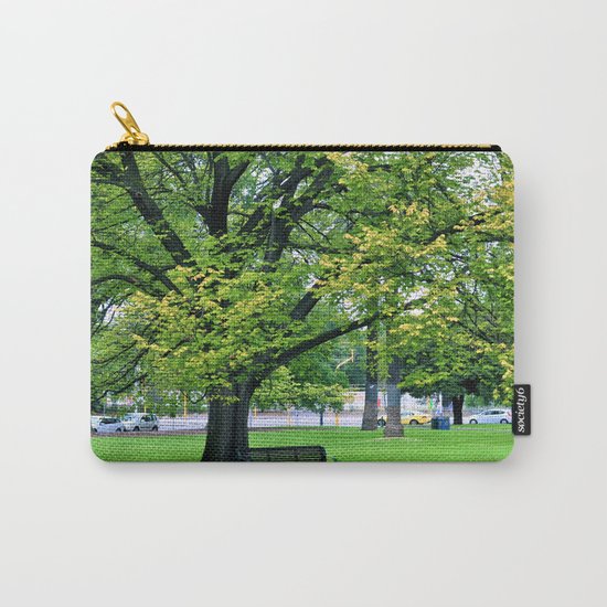 A Little Town Square, Melbourne Carry-All Pouch