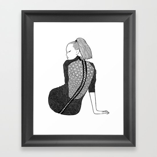 LA FEMME 13 Framed Art Print