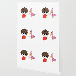 Pink Flamingo Wallpaper For Any Decor Style Society6