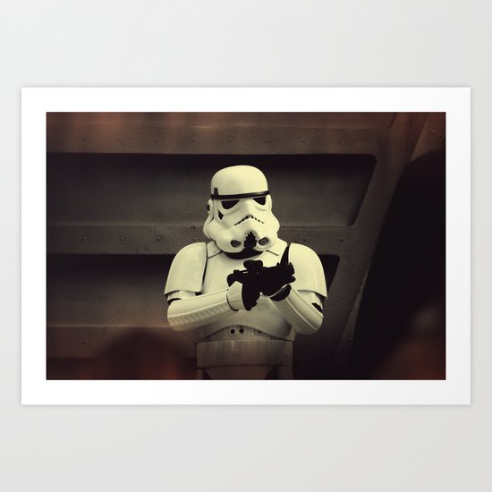 Storm Trooper Art Print