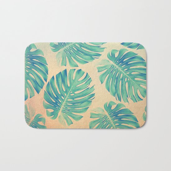 Tropical abstract(2) Bath Mat