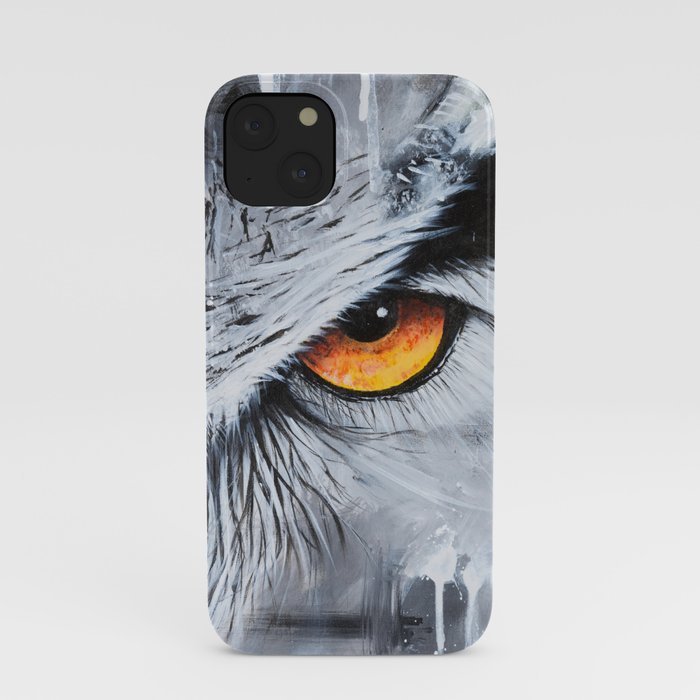 owl eye night vision iPhone Case