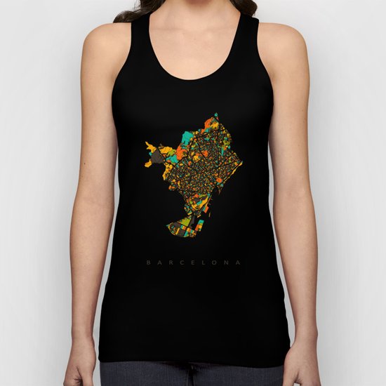 Barcelona Unisex Tank Top