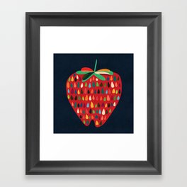 Strawberry Framed Art Print