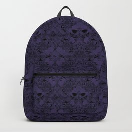 Boho purple butterfly  Backpack | Pattern, Rock, Ghotic, Goth, Black, Lace, Digital, Black And White, Emo, Bohemianchic 