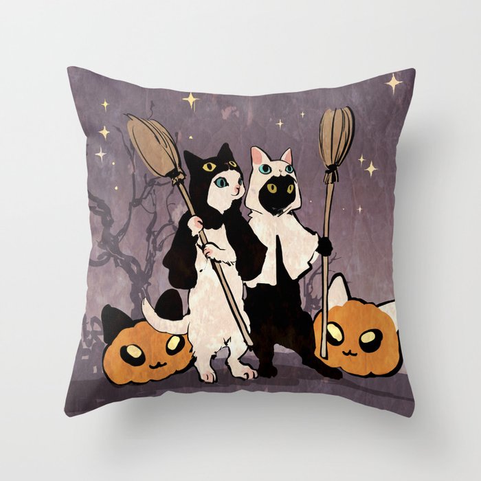 halloween cats Deko-Kissen halloween cats Deko-Kissen
