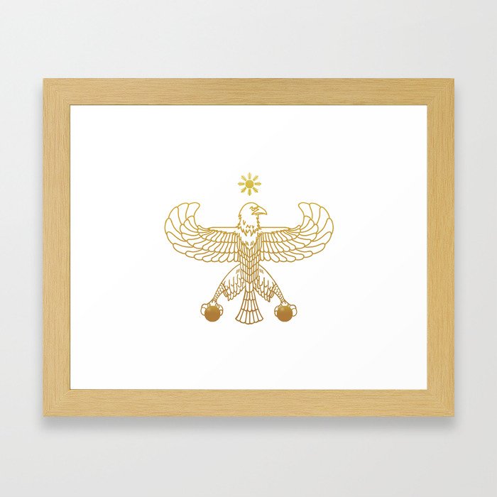 Golden Eagle Framed Art Print