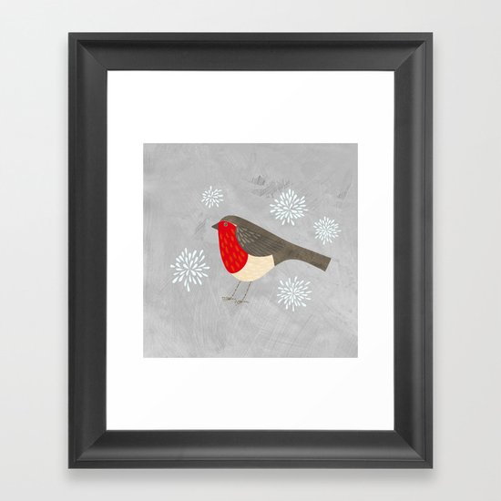 Robin Framed Art Print