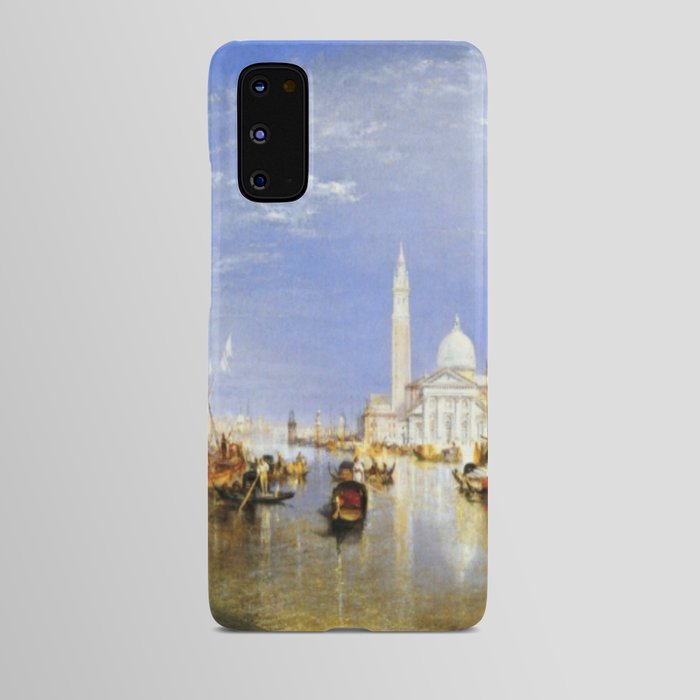 Joseph Mallord William Turner Venice - The Dogana and San Giorgio Maggiore Android Case