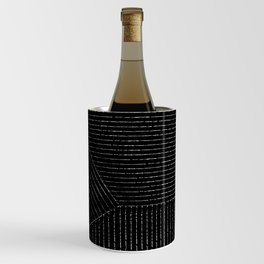 Lines (Black) Wine Chiller