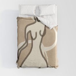 Abstract Figure 08 Duvet Cover