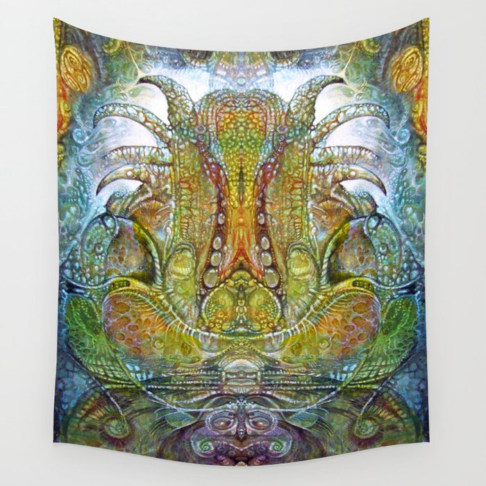FOMORII THRONE Wall Tapestry