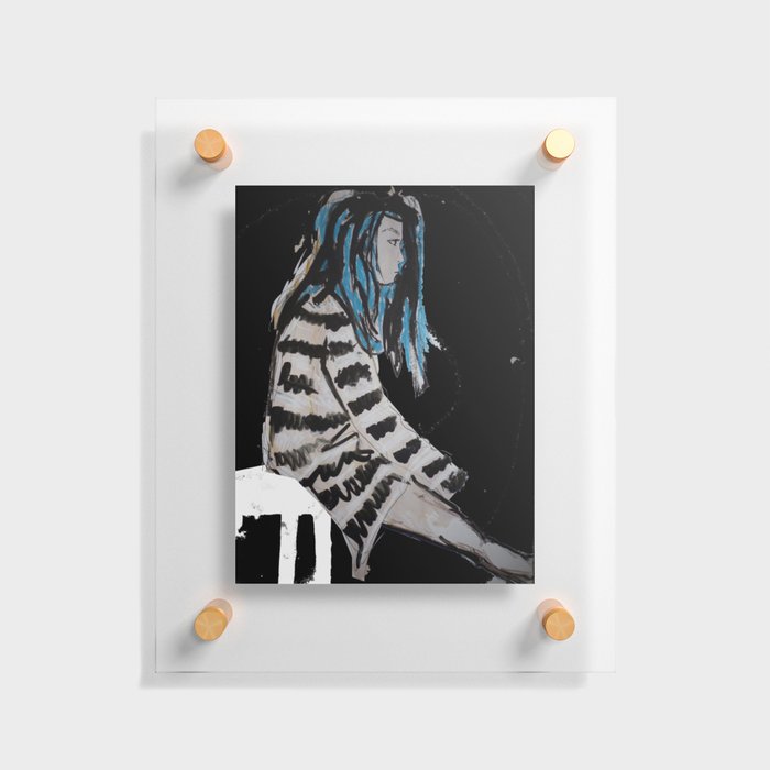 Teenager Floating Acrylic Print