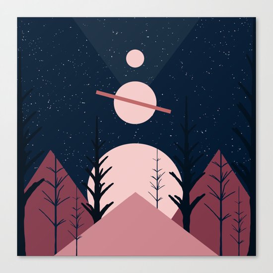 Space Canvas Print
