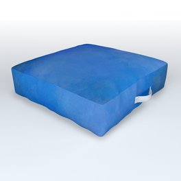 Solid blue  Outdoor Floor Cushion