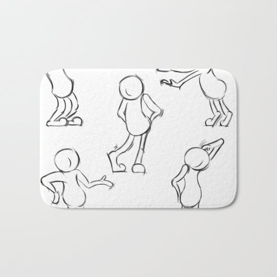Poses Bath Mat