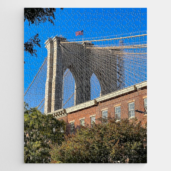 Brooklyn Bridge in New York City Jigsaw Puzzle