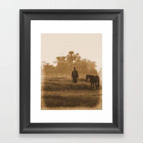 Half way Gone Framed Art Print