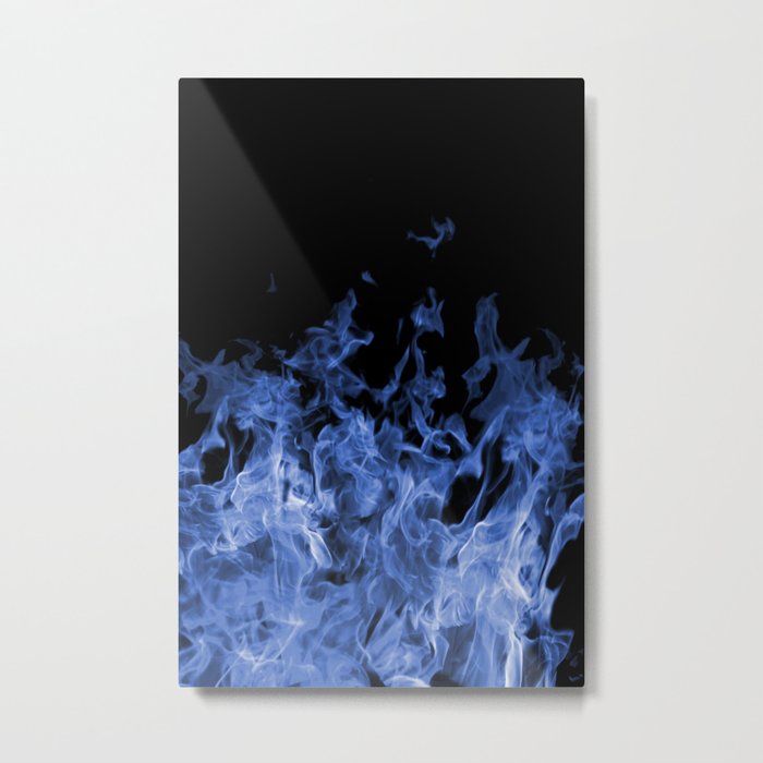 Blue Flame Metal Print
