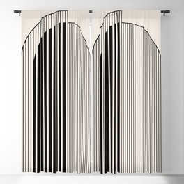 Abstract Arch Blackout Curtain