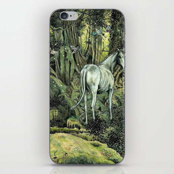 Unicorn & Pixies iPhone Skin