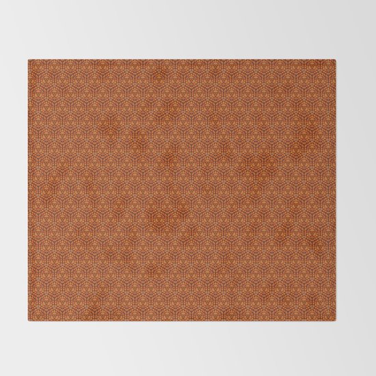 Oranges Pattern Throw Blanket