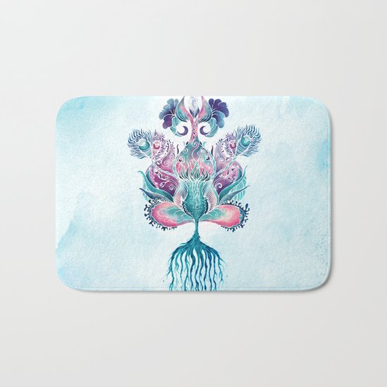 ANELIA BLUE Bath Mat