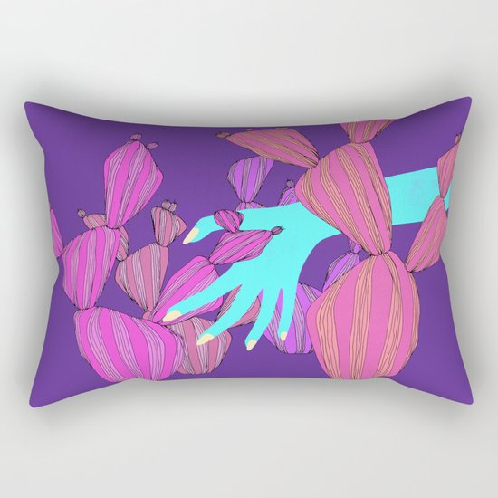 cold inside Rectangular Pillow