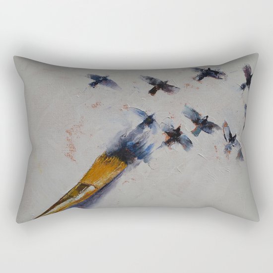 Birds Rectangular Pillow