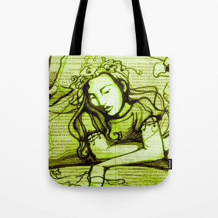 Romantic Ophelia Tote Bag