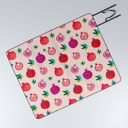 Pomegranate Blush Picnic Blanket