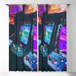 Arcade Machines Blackout Curtain