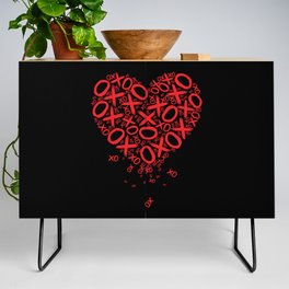 XOXO Heart Credenza