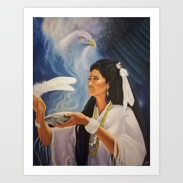 Native American Shaman Art Print