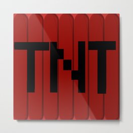 Gamer Dynamite TNT in red Metal Print