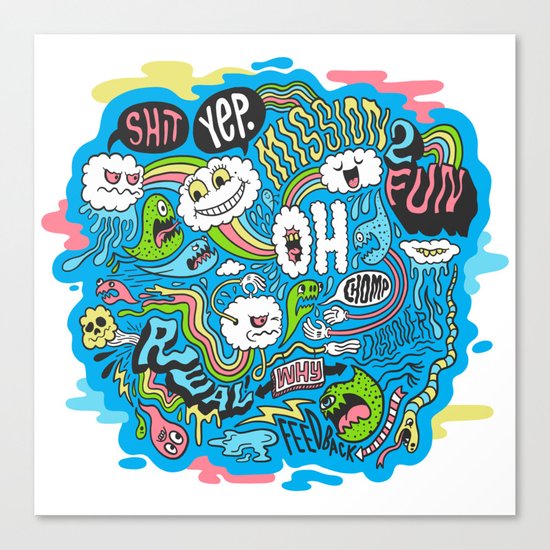 2Fun Canvas Print