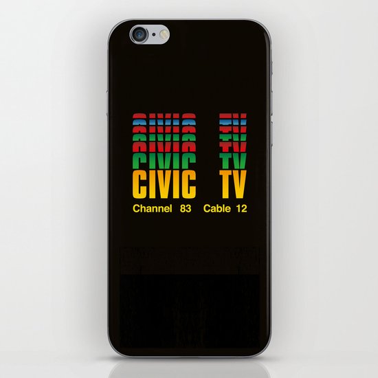 CIVIC TV iPhone & iPod Skin