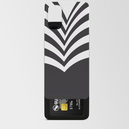 Black and white hills Android Card Case