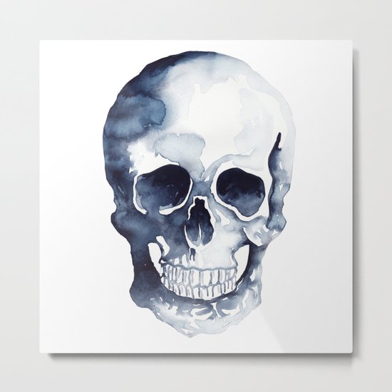 Skull Metal Print