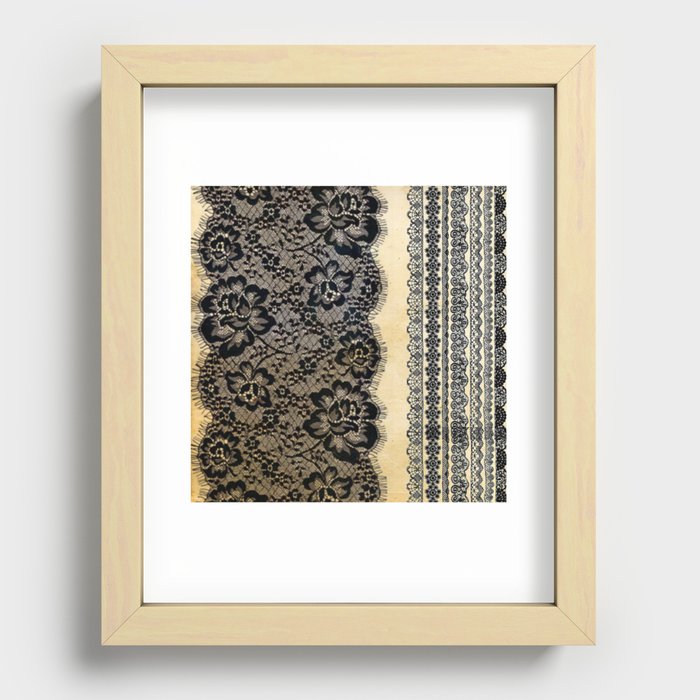Old Lace  Recessed Framed Print