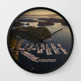 Roche Harbor Wall Clock
