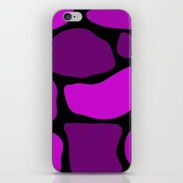 Elegant Abstract Vintage Purple Collection iPhone Skin